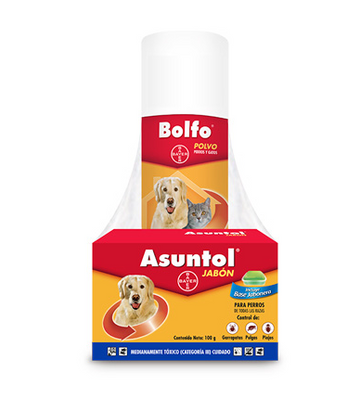 BOLFO POLVO X 100 GR + 1 ASUNTOL JABON