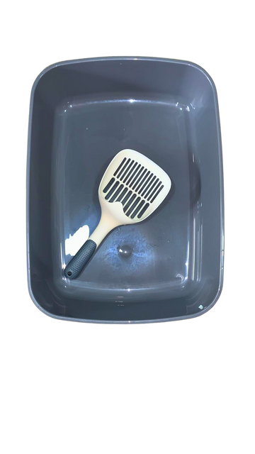 SANITARIO IRIZ GRANDE 50X36X11CM GRIS