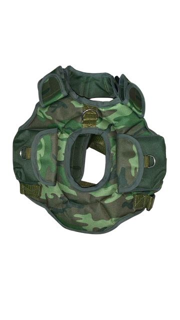 CHALECO REFORZADO CAMUFLADO Y BOLSILLOS MEDIANO REF 894