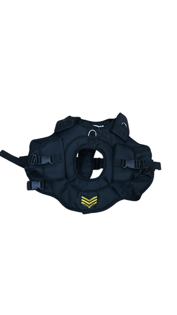 CHALECO EXTRAGRANDE REFORZADO CON EMBLEMA