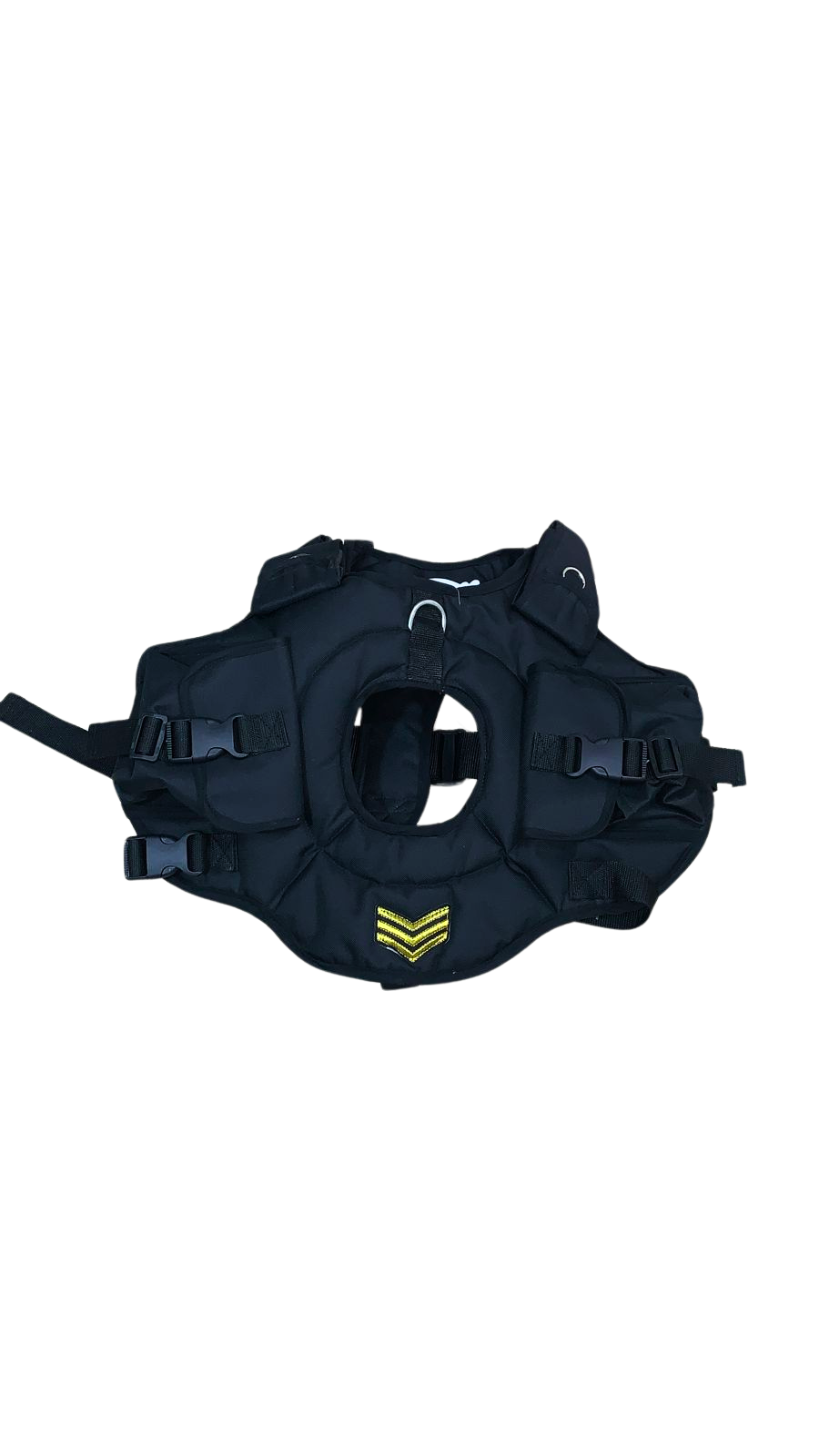 CHALECO EXTRAGRANDE REFORZADO CON EMBLEMA