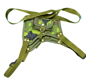 CHALECO REFORZ PEQ CON TRAILLA CAMUFLADO REF 887