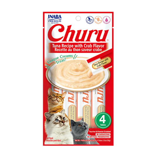 CHURU CAT ATUN-CANGREJO 14G