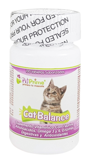 CAT BALANCE X 10 TABLETAS SABORIZADAS