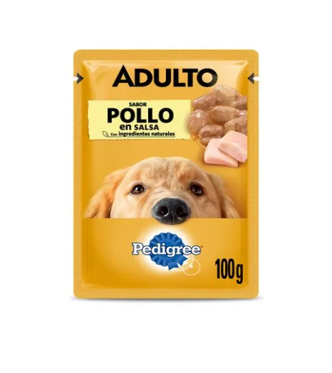 PEDIGREE POUCH POLLO FILETE 100G