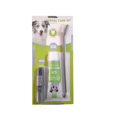 KIT CREMA DENTAL MENTA (CREMA, 3 CEPILLO)