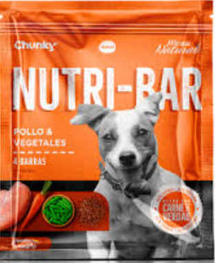 NUTRI BAR POLLO VEGETAL 40G