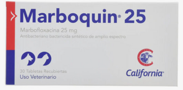 MARBOQUIN 25 MG X 10 UND