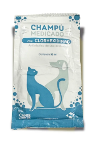 CHAMPU CANIS Y FELIS CLOREXIDINA 30ML