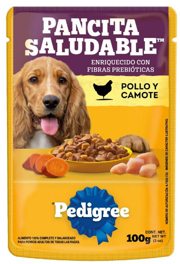 PEDIGREE POLLO CAMOTE 100G