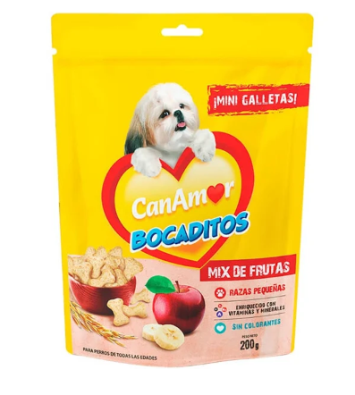 BOCADITOS MIX DE FRUTAS 200G