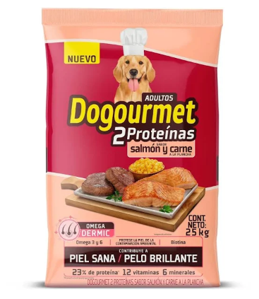 DOGOURMET SALMON Y CARNE 25KG