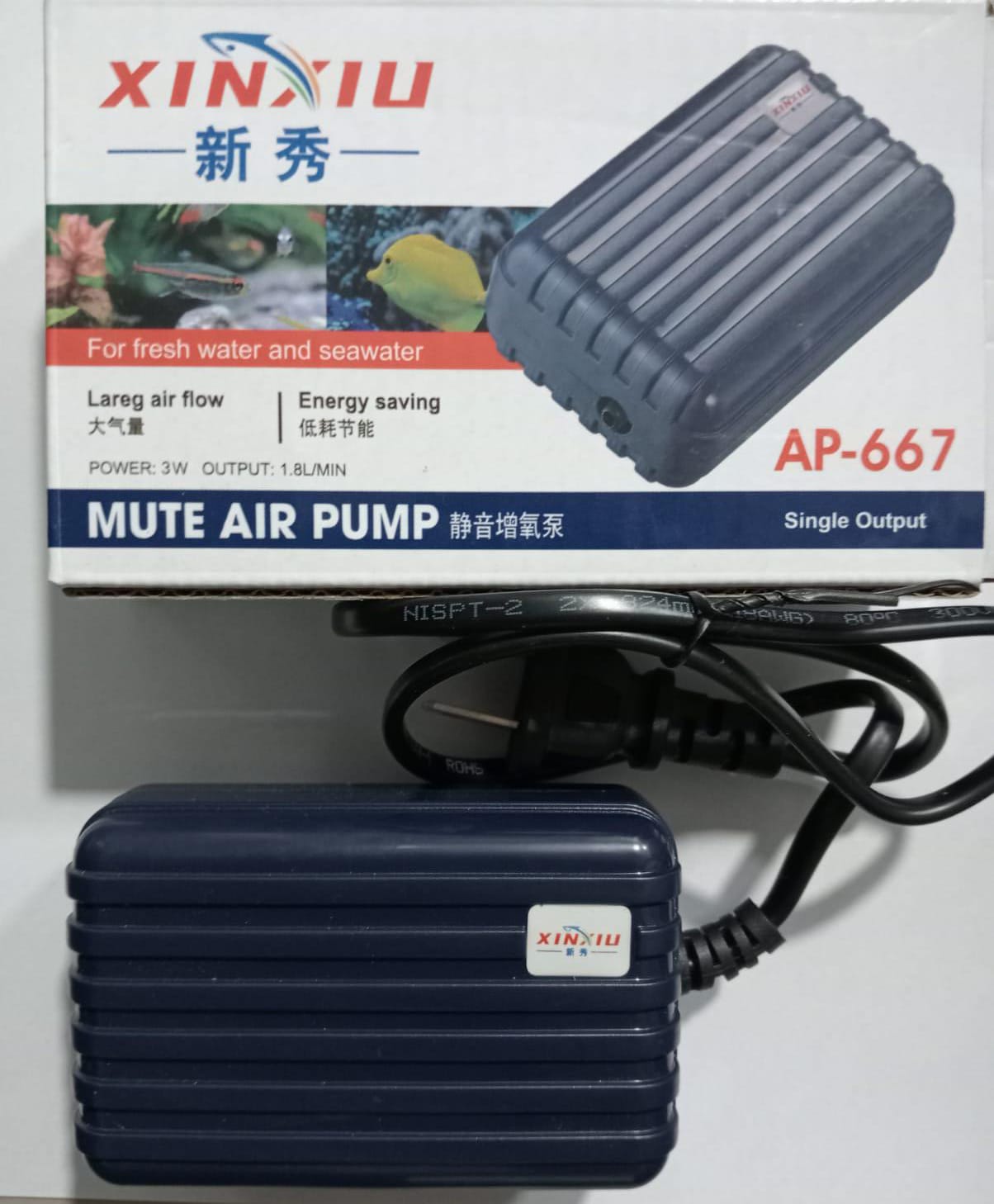 PECES BOMBA DE AIRE 2.5W 1 SALIDA REF AP-667