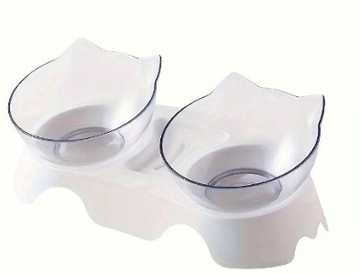 TAZON DOBLE CRISTAL GATO COD 2022004