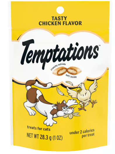 TEMPTATIONS SABOR A POLLO 28.3G