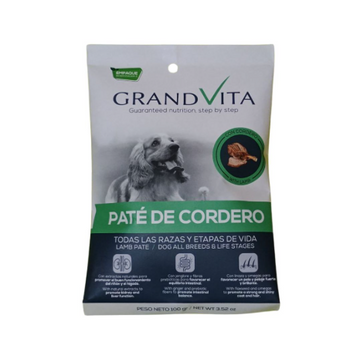 GRAND VITA PATE DE CORDERO PERRO 100GR REF 401002
