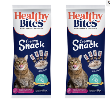 HEALTHY BITES CREAM GATO ATUN SOBRE 56GR