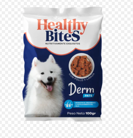 HEALTHY BITES PATÉ PERRO DERM SOBRE 100GR