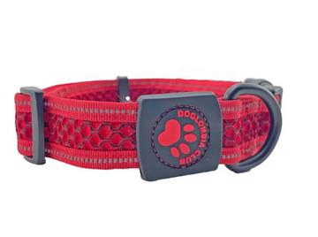 COLLAR IMPORT KING 2,5CMCUELLO 63-70 ROJO REF-006XL