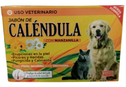 JABON CALENDULA Y MANZANILLA 140GR REF OA1044