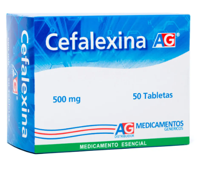 CEFALEXINA 500MG TB C X 50 X 5UND