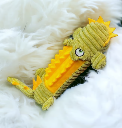 JUGUETE IMPORT PELUCHE CAIMAN -PET 35X14CM REF YT99605