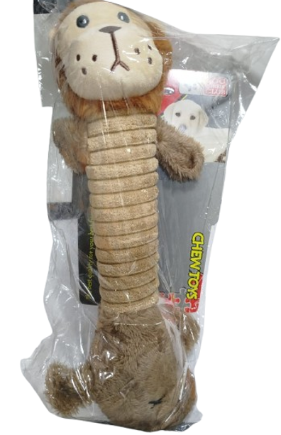 JUGUETE IMPORT PELUCHE LEON ALARGADO 42X16 REF 126830