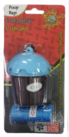 PORTABOLSAS EN FORMA DE CUPCAKE 2REP CM-ST-005A