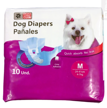 PAÑAL PARA MASCOTA BOLSA TALLA M CM-HIT-20M