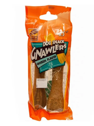 GNAWLERS CHICKEN FLAVOR 2 UDS X 4.5" REF 01095
