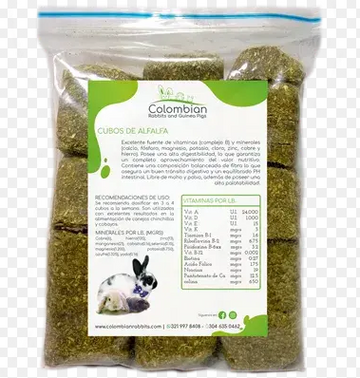 ALIMPARA RODEDORES ALFALFA 500G RF AL-1213