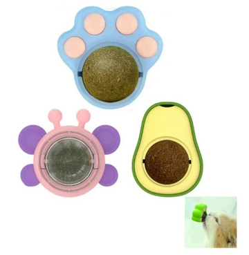 JUG GATO CATNIP HUELLITA BOLA CM-SYP