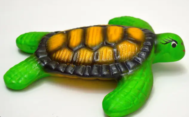 ADORNO TORTUGA CERAMICA PARA ACUARIO