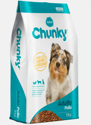 CHUNKY ADULTO POLLO X 9 KG