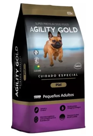 AGILITY PEQUEÑOS ADULTOS PIEL X 3 KG REF 157750