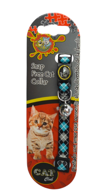COLLAR IMPORTADO PARA GATO CACHACO REF CM-TLN-2030