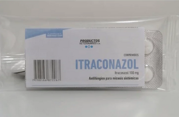 ITRACONAZOL COMPRIMIDOS 100MG X 10 UN