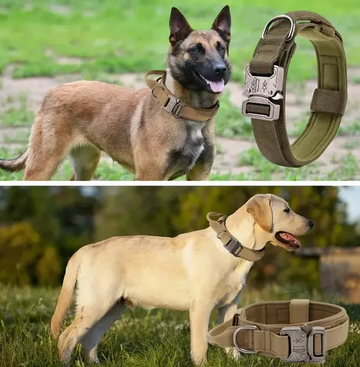 COLLAR TACTICO PARA MASCOTAS TALLA M-L-XL PEC 40