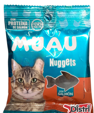 MUAU NUGGETS 12G PROTEINAS DE SALMON