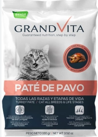 F GRAND VITA PATÉ DE PAVO GATO 100GR REF 401015