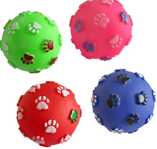 JUG VINILO PELOTA HUELLA PEQ REF CM-SC-005S