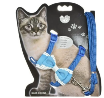 COLLAR CON MOÑO REF MO-P50 PARA GATO