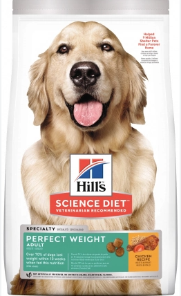 HILLS C ADULT PERFECT WEIGHT 4 LB (1.1KG) REF 11002079
