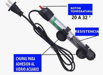 PECES CALENTADOR 100W 80-120LT REF XX-906-100W