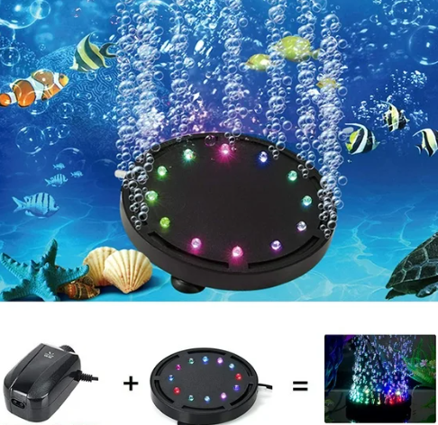 PECES LAMPARA SUMERGIBLE CON DIFUSORA REDONDA