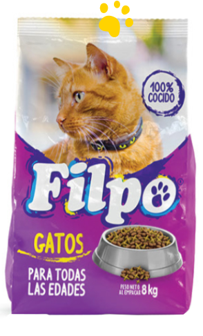 FILPO GATOS X 8 KL