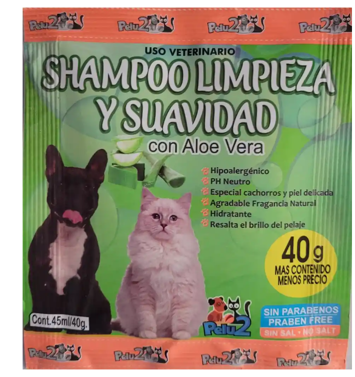 PELU2 SHAMPOO GLUCONATO 40G