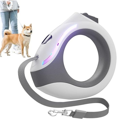 CORREA RETRACTIL FINA USB CON LINTERNA 3M REF W01