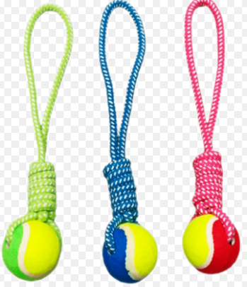 JUGUETE LAZO PELOTA TENNIS