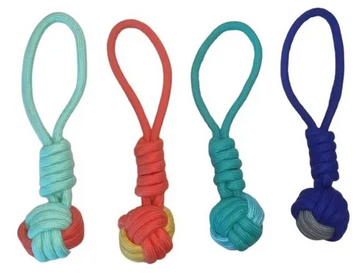 JUGUETE CUERDA NUDO 20CM 80G REF MO-5 /EDG182
